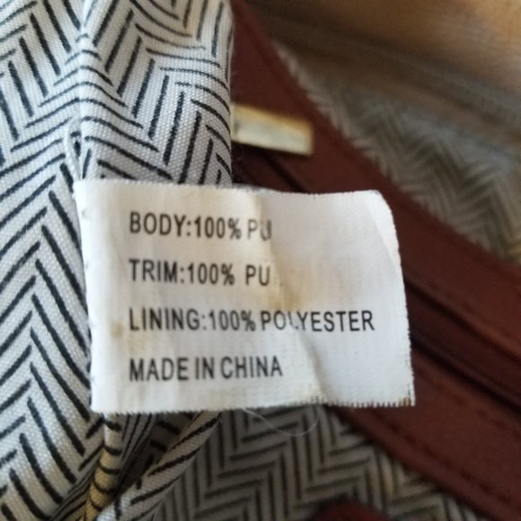 Steve Madden Vegan Leather Expandable Crossbody Satchel Tote - Picture 13 of 16